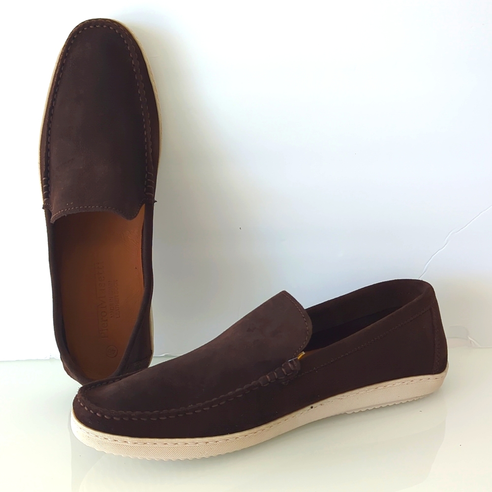 Piero Masertti leather moccasin